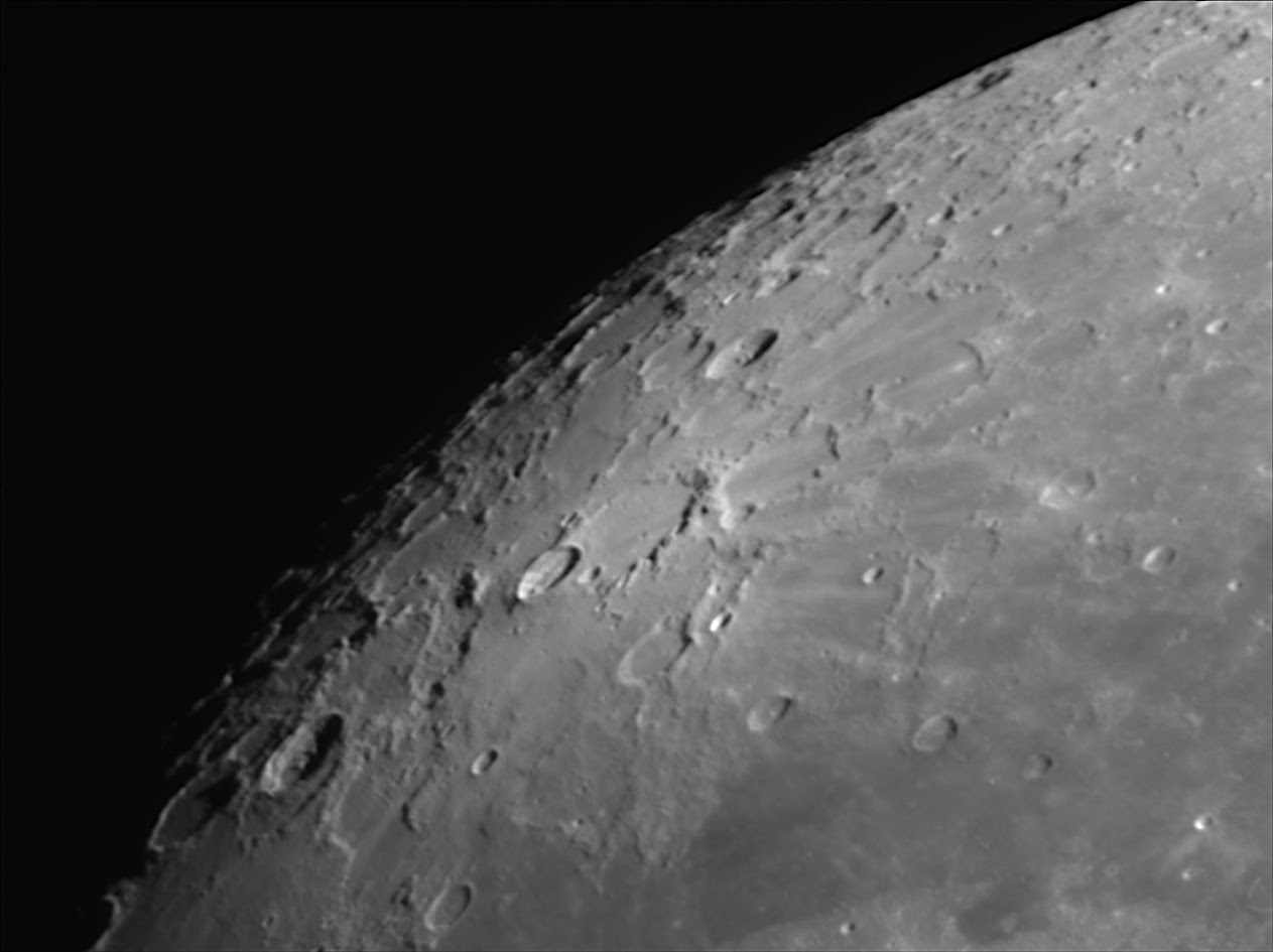 Moon astrophotography capture