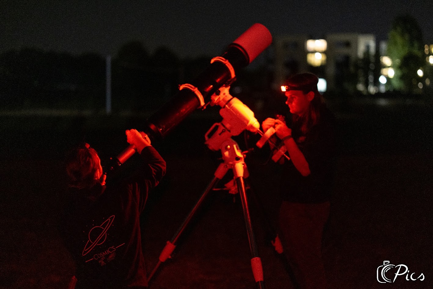 Astrophotography observing setup