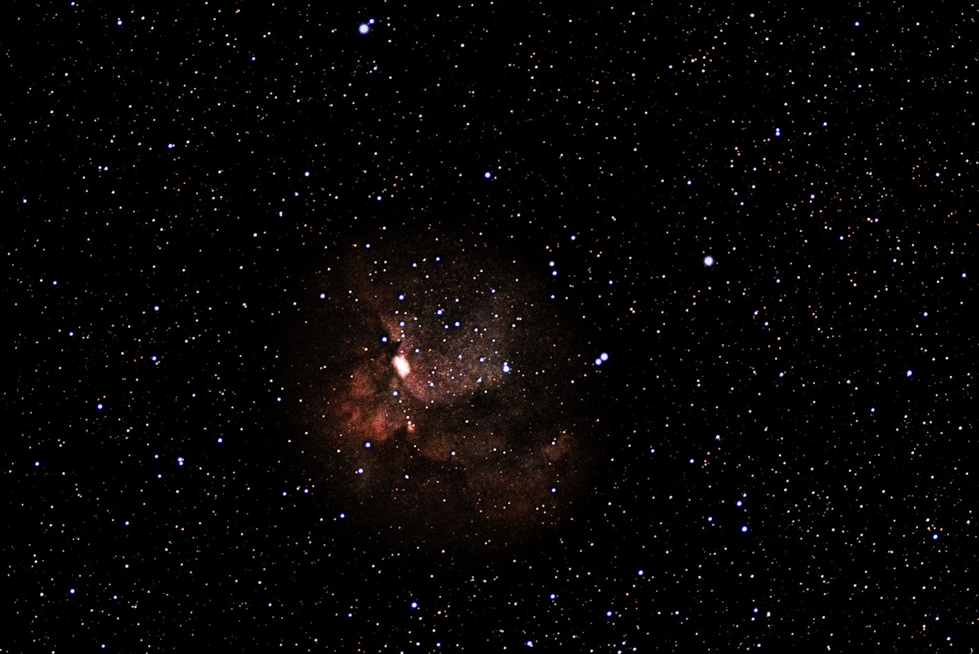 Wizard Nebula astrophotography capture