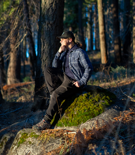 Jean Choppin de Janvry in Sequoia National Park