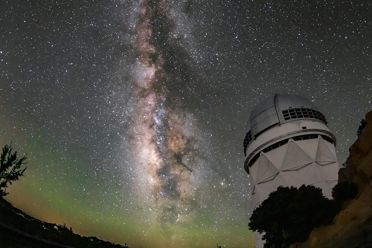 DESI telescope at Mayall